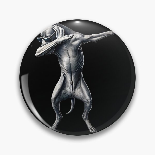 Item preview, Dabbing Weimaraner Dog Lover designed and sold by Kimberley King Art  King Art.
