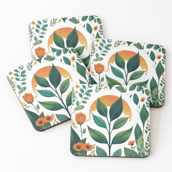 Item preview, Leaves Illustration – Botanical Clipart in Earthy Tones designed and sold by catcurio.