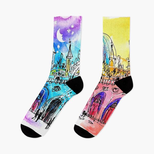 Item preview, Venice. Night Sketch in St Marco Square designed and sold by ErinHillStudio.