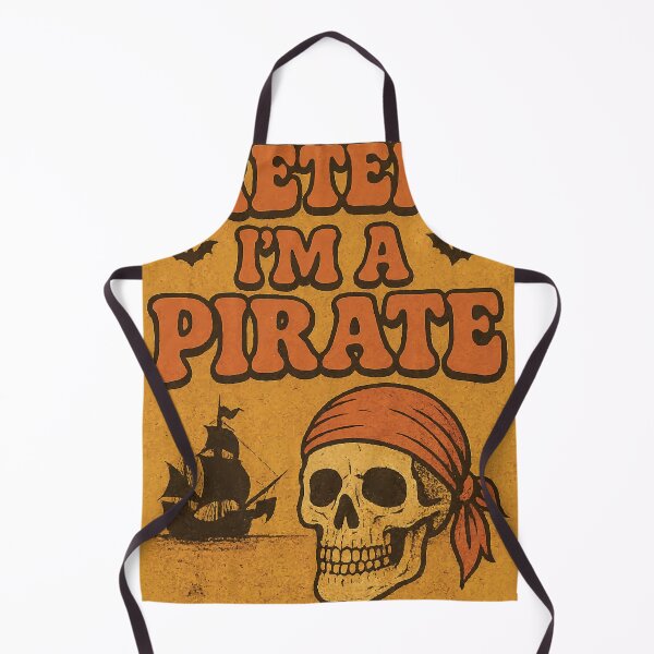 Item preview, Pretend I'm A Pirate Halloween Costume Funny Pirate Design designed and sold by Feline Rockstars.