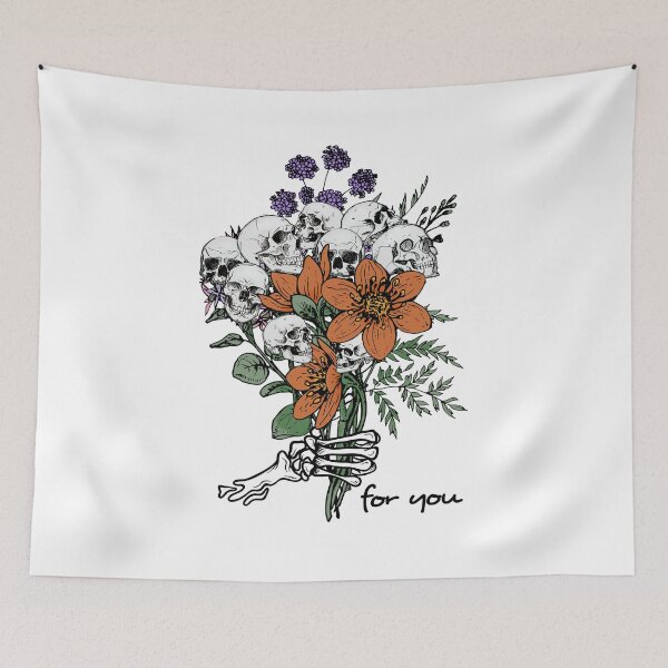Item preview, Skeleton flowers designed and sold by 7BRiver.