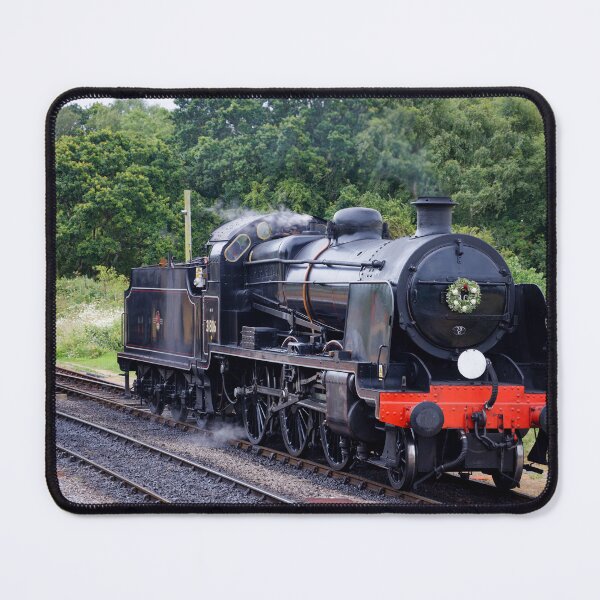 Item preview, Steam Engine at Corfe castle station on the railway line Dorset UK designed and sold by John Gilham - Landscape Photography.