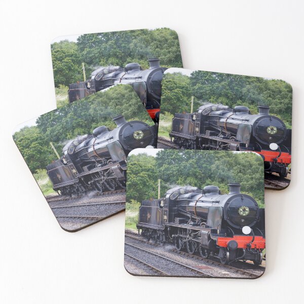Item preview, Steam Engine at Corfe castle station on the railway line Dorset UK designed and sold by John Gilham - Landscape Photography.