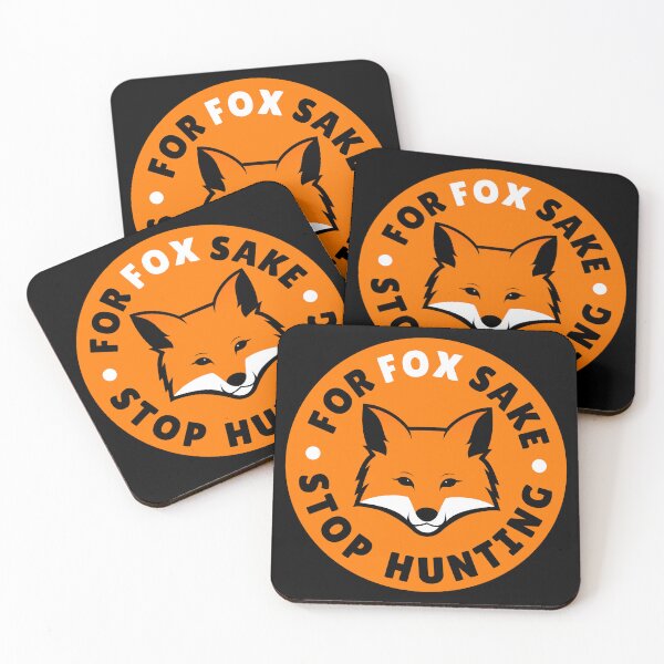 Item preview, For Fox Sake Stop Hunting designed and sold by Bunchable.