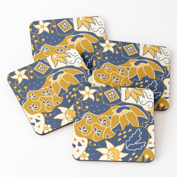Item preview, Boho Blooms: A Modern Take on Classic Batik designed and sold by BLITZNBLING.