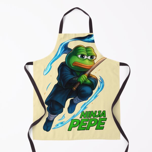 Item preview, Ninja Pepe – Guardian of the Shadows designed and sold by Ar Limited Drops.