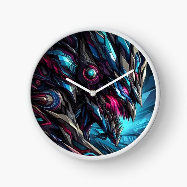 Item preview, Dragon Cyberpunk Neon Art - Futuristic  designed and sold by Lyvion design.