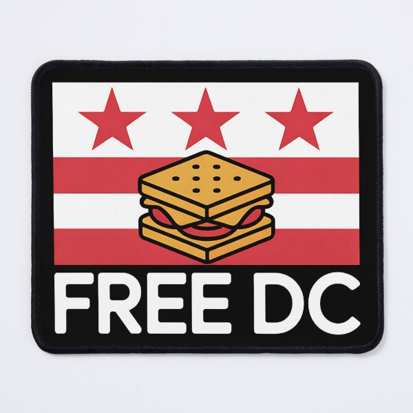 Item preview, DC The Sandwich Guy - Perfect gift for meme lovers, protest art fans, and anyone who supports Washington DC freedom. designed and sold by ZyziowskyArt.