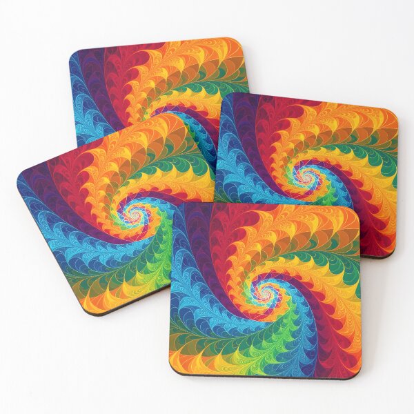Item preview, Feathers Fractals Rainbow Spiral Textures (image size 6656x9984) designed and sold by Digital-Davinci.