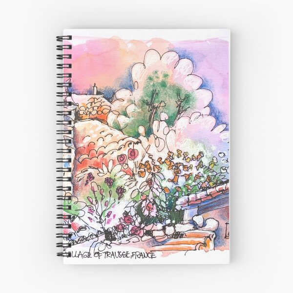Item preview, Trausse Minervois. France. Sunset Rooftops designed and sold by ErinHillStudio.