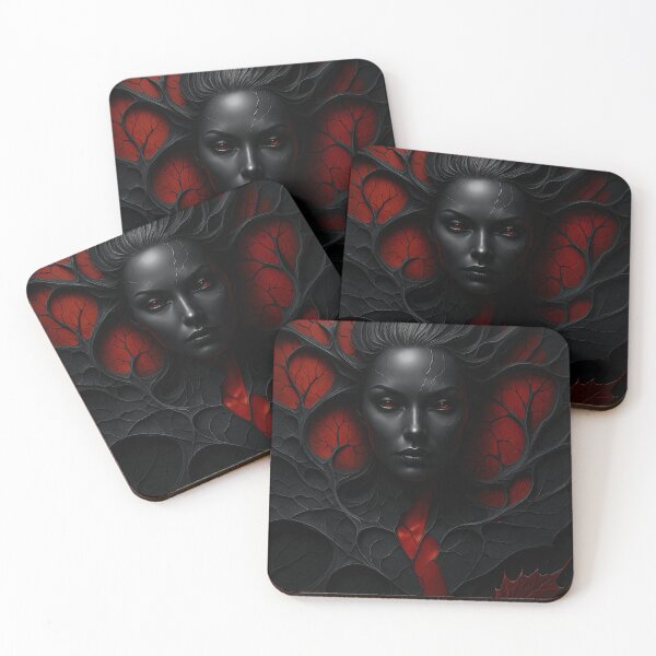 Item preview, Crimson Veins designed and sold by Kaleidoscope Print.
