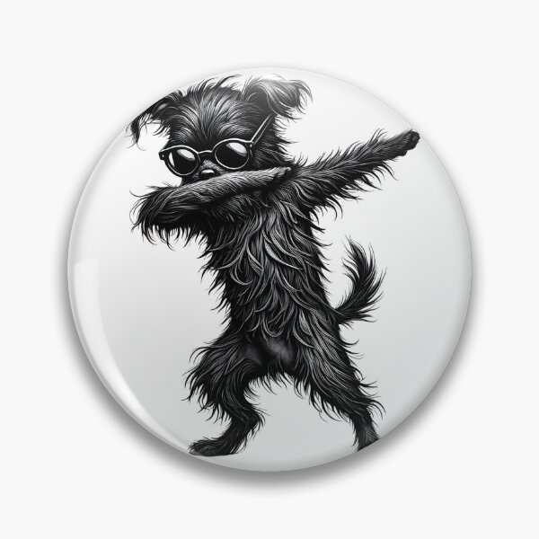 Item preview, Dabbing Affenpinscher Dog Lover designed and sold by Kimberley King Art  King Art.