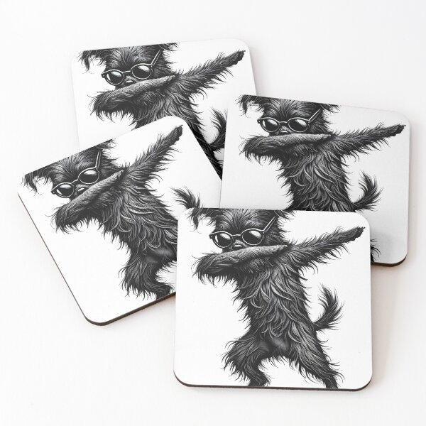 Item preview, Dabbing Affenpinscher Dog Lover designed and sold by Kimberley King Art  King Art.