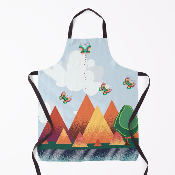 Item preview, Whimsical Peaks: A Butterfly Mountain Escape designed and sold by BLITZNBLING.