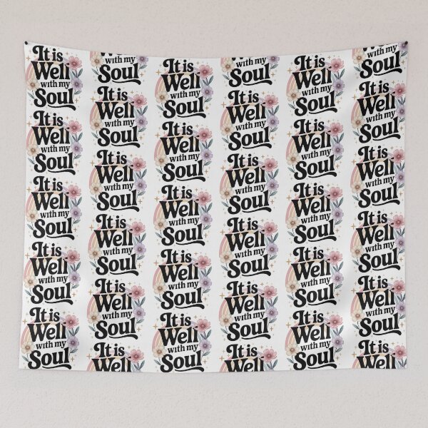 Item preview, It Is Well With My Soul designed and sold by graphic-genie.