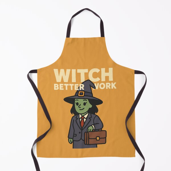 Item preview, Witch Better Work – Funny Office Witch Halloween Pun designed and sold by BloomKind.