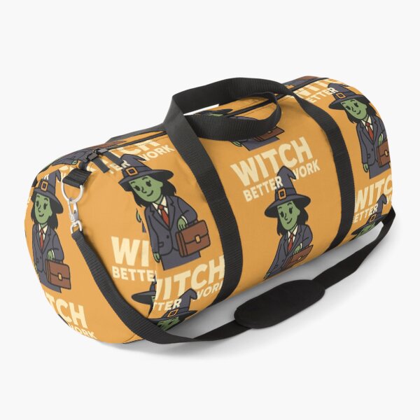 Item preview, Witch Better Work – Funny Office Witch Halloween Pun designed and sold by BloomKind.