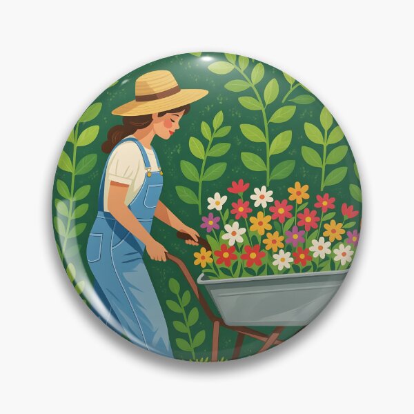 Item preview, Gardener and wheelbarrow designed and sold by Ponted.