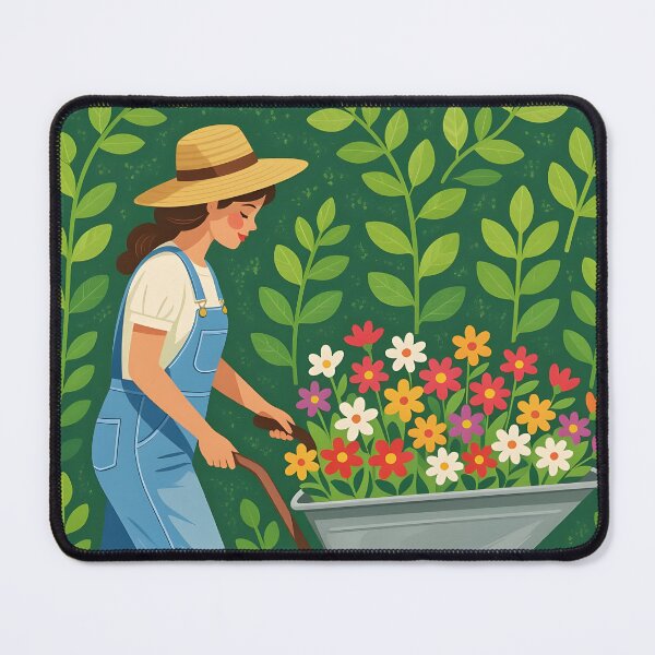 Item preview, Gardener and wheelbarrow designed and sold by Ponted.