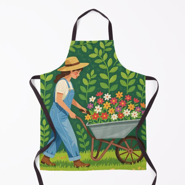 Item preview, Gardener and wheelbarrow designed and sold by Ponted.