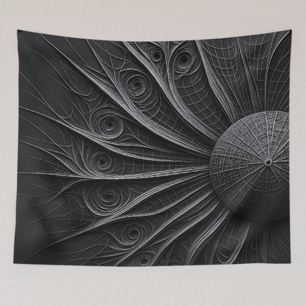 Item preview, Sunburst Sphere designed and sold by Kaleidoscope Print.