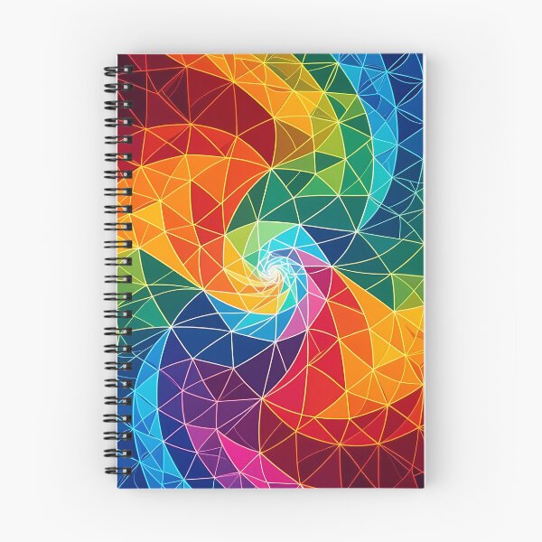 Item preview, Geometric Shapes  Fractals Rainbow Spiral Textures (image size 6656x9984) designed and sold by Digital-Davinci.