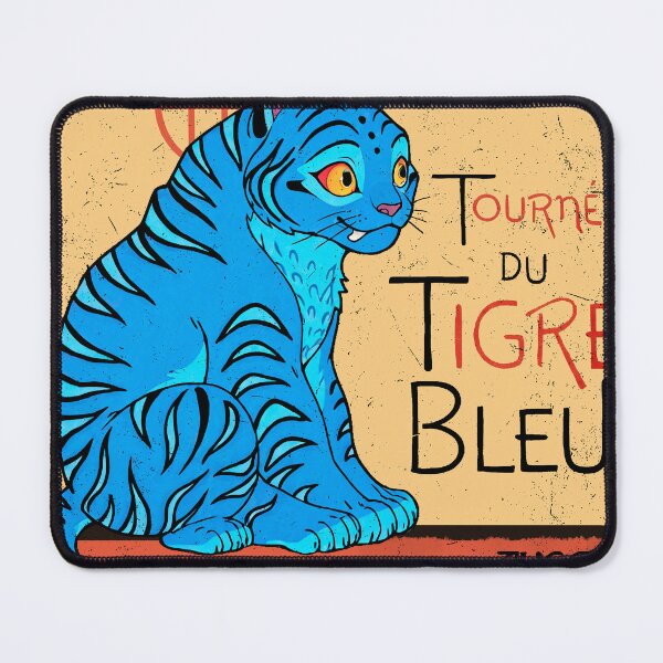 Item preview, Tournee du tigre bleu - kpop derpy tiger designed and sold by LgndryPhoenix.