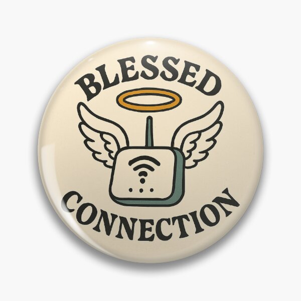 Item preview, Blessed WiFi Router with Angel Wings designed and sold by Need-Foal.