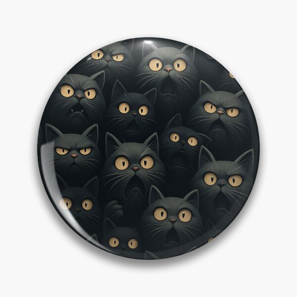 Item preview, Midnight Cats designed and sold by Kaleidoscope Print.