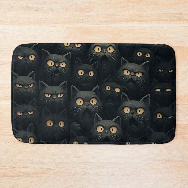 Item preview, Midnight Cats designed and sold by Kaleidoscope Print.
