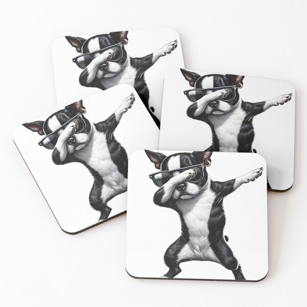 Item preview, Dabbing Boston Terrier Dog Lover designed and sold by Kimberley King Art  King Art.