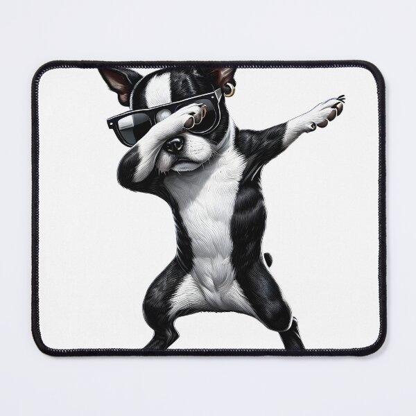 Item preview, Dabbing Boston Terrier Dog Lover designed and sold by Kimberley King Art  King Art.