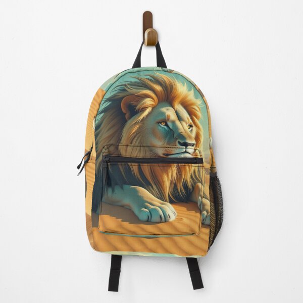 Item preview, Surrealist 'Melting' Lion designed and sold by xArchGoDx.