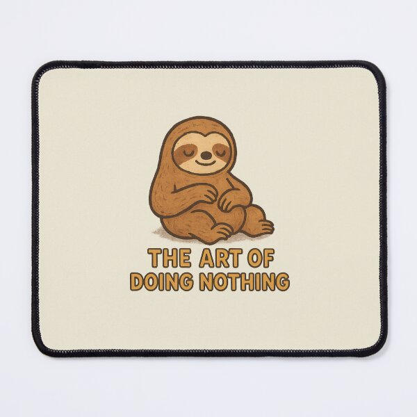 Item preview, The Art of Doing Nothing – Sloth Vibes designed and sold by Zoologybestiary.