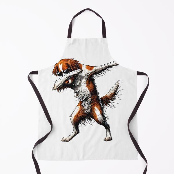 Item preview, Dabbing Brittany Dog Lover designed and sold by Kimberley King Art  King Art.