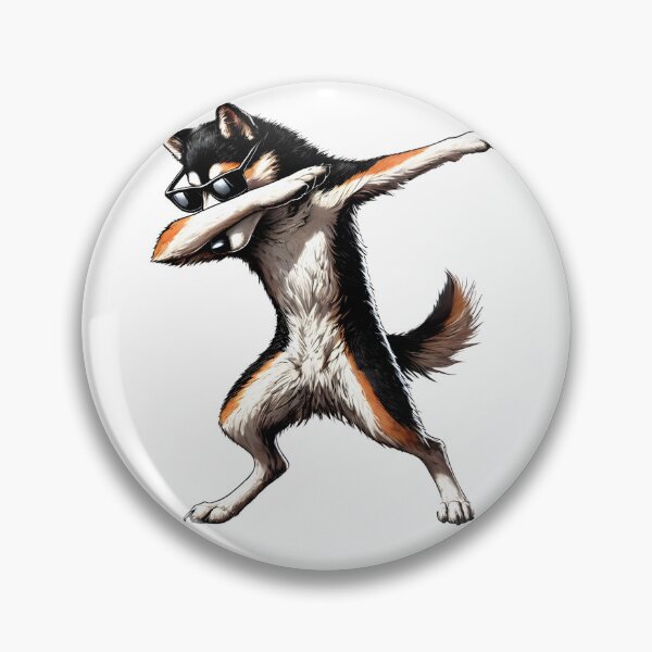 Item preview, Dabbing Canaan Dog Lover designed and sold by Kimberley King Art  King Art.