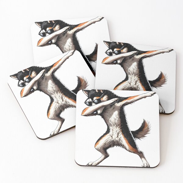 Item preview, Dabbing Canaan Dog Lover designed and sold by Kimberley King Art  King Art.