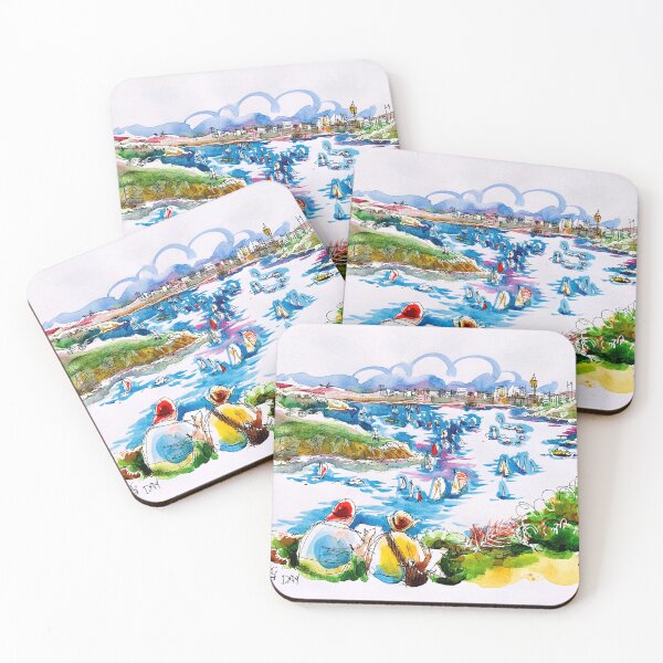 Item preview, Sydney. Manly, North Head, Sydney Sketchers  designed and sold by ErinHillStudio.