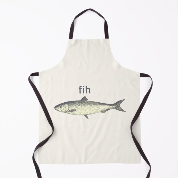 Item preview, fih , fish meme, stupid meme, gen z meme, funny meme, brain rot meme designed and sold by zainab hussain.