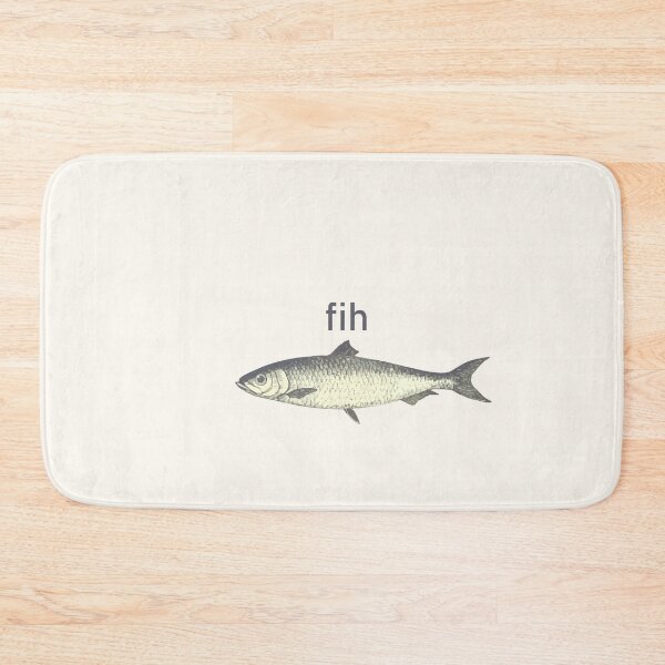 Item preview, fih , fish meme, stupid meme, gen z meme, funny meme, brain rot meme designed and sold by zainab hussain.