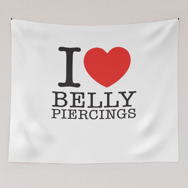 Item preview, I Love Belly Piercings designed and sold by shitpostee.