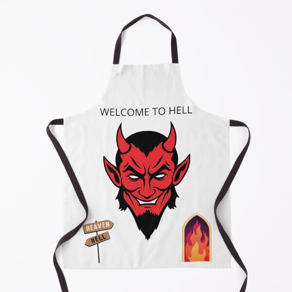 Item preview, ? Welcome to Hell – Devil Face Dark Design? designed and sold by Stalyalya.