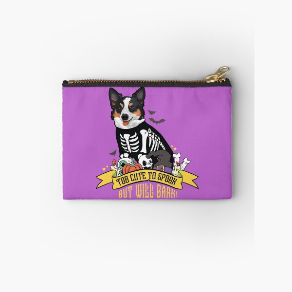 Item preview, Too Cute to Spook But Will Bark Adorable Halloween Dog designed and sold by chillaxcats.