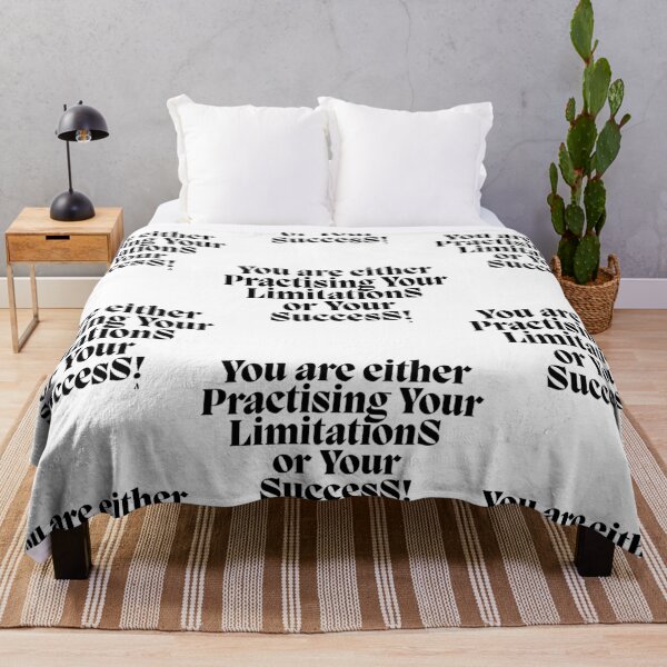 Item preview, You are either practising your limitation or your success! designed and sold by Finds.