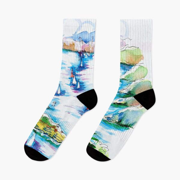 Item preview, Sydney. From North Head Manly towards Sydney city designed and sold by ErinHillStudio.