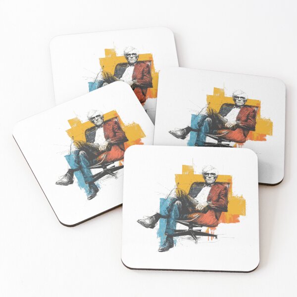 Item preview, Andy Warhol in a Eames Lounge chair designed and sold by Giantheed.