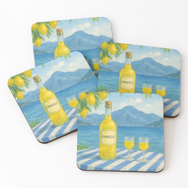 Item preview, Limoncello watercolour painting. designed and sold by ArtByJohannes.