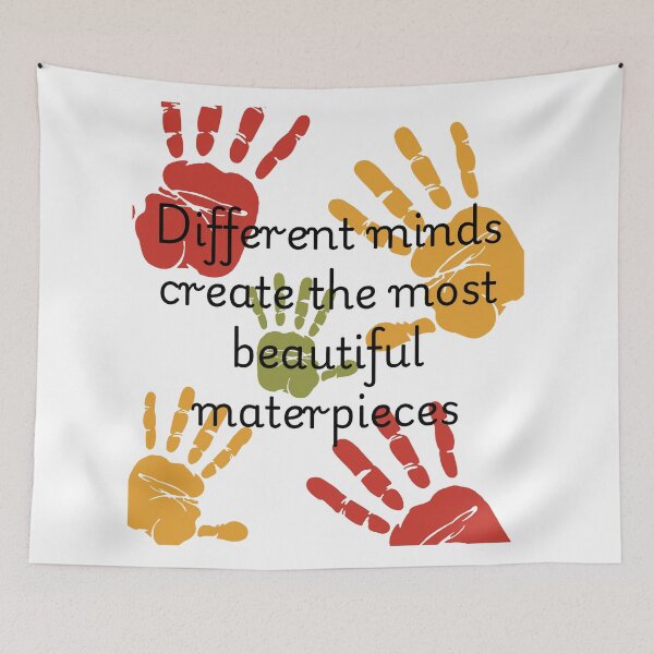 Item preview, Different minds create the most beautiful masterpieces designed and sold by HumourFunkyD.