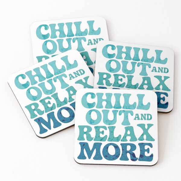 Item preview, Relax More, Worry Noticeably Less designed and sold by AS Vectorhaus.