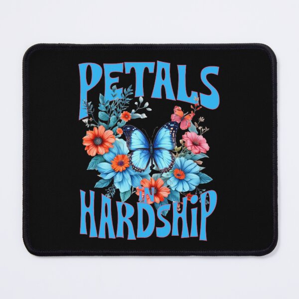 Item preview, Petals in Hardship with Butterflies and Flowers designed and sold by EmpoweredEchoesSpirit.